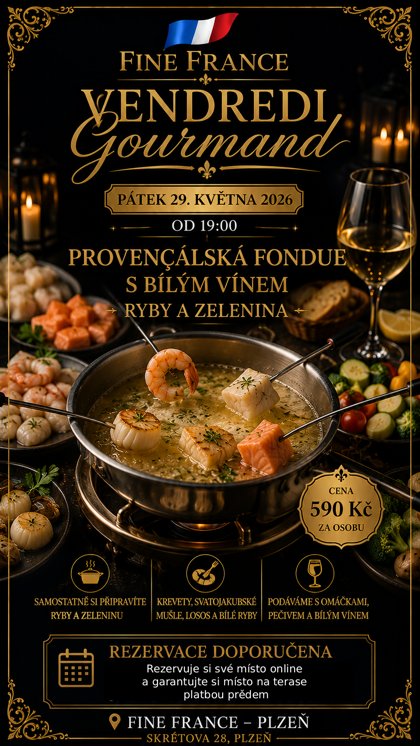 Pátek 29. května – Provensálská fondue 